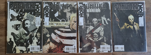 The punisher noir mini 4 - noir, #1-#4