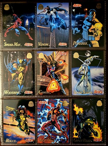 Marvel universe 1994 fleer set - marvel,