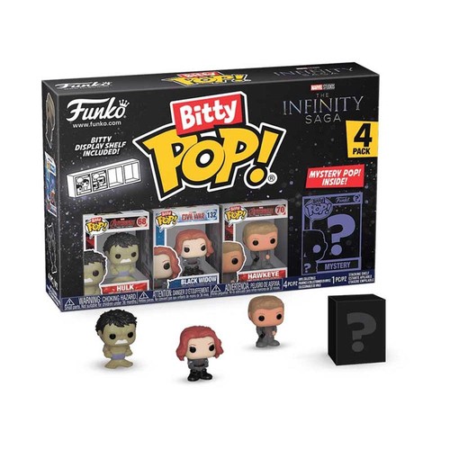 Funko bitty pop pack marvel - 4,