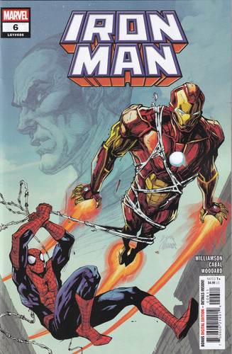 Iron man cover a nm - iron, marvel