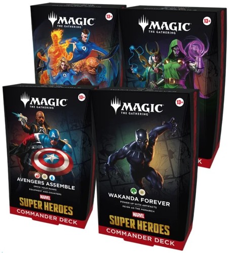 Magic marvel super heroes - marvel, set