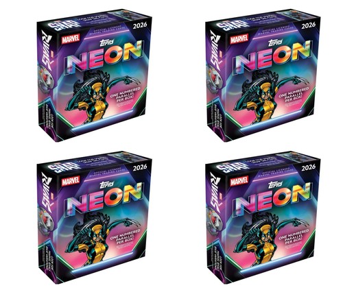2026 topps marvel neon mega - 2026,