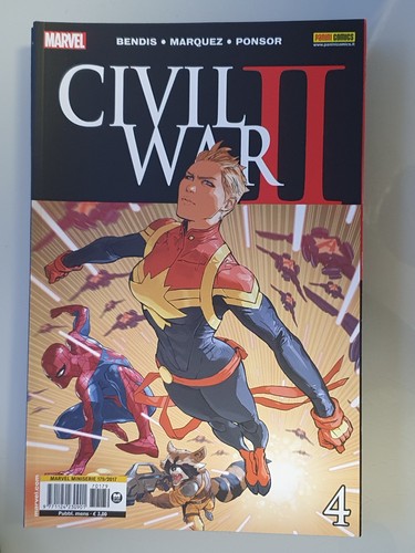 Fumetto civil war 4 - civil, ii