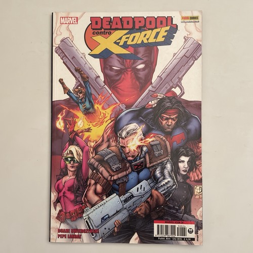 Deadpool contro force marvel - deadpool,