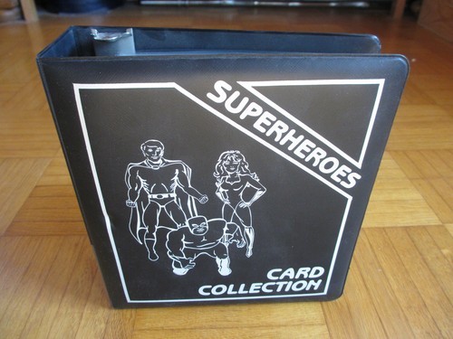 Raccoglitore carte superheroes - raccoglitore,