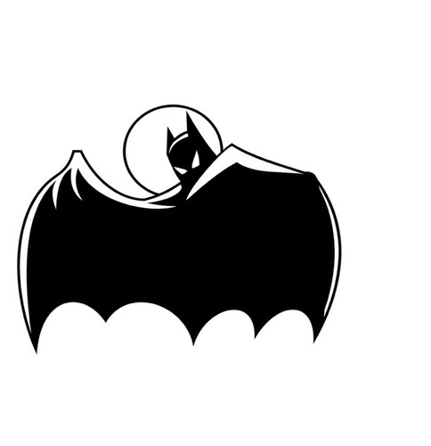 Batman vinyl decal sticker - 4x,