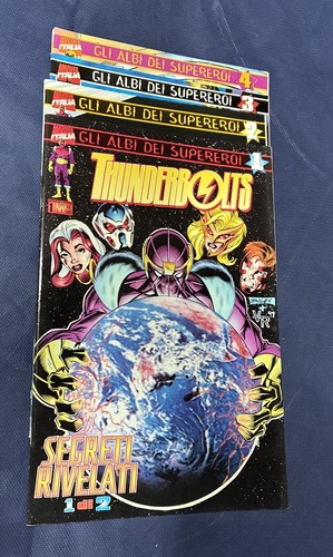 Thunderbolts gli albi - thunderbolts:,