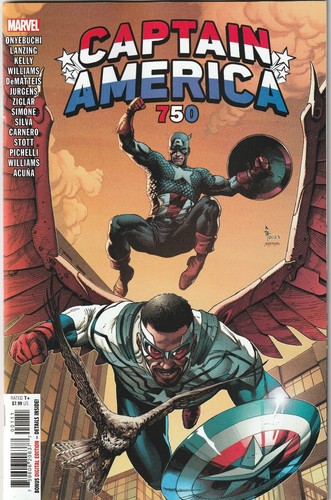 Captain america 750 - captain, cover