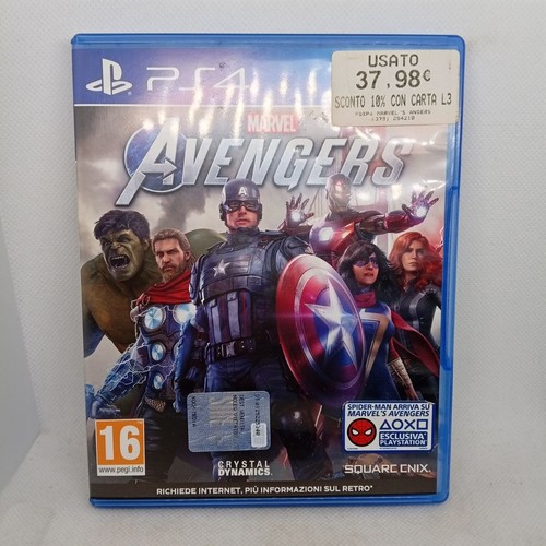 Marvel avengers ps4 - marvel's,